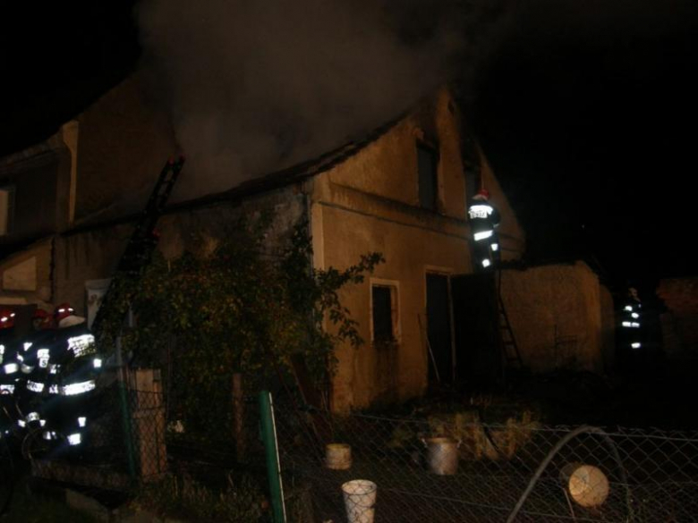 Pożar w Dzbanowie