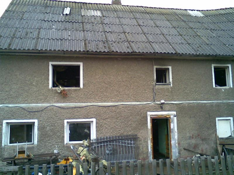 Pożar w Brodziszowie