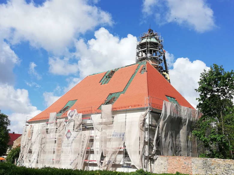 Remont kościoła poewangelickiego w Ziębicach