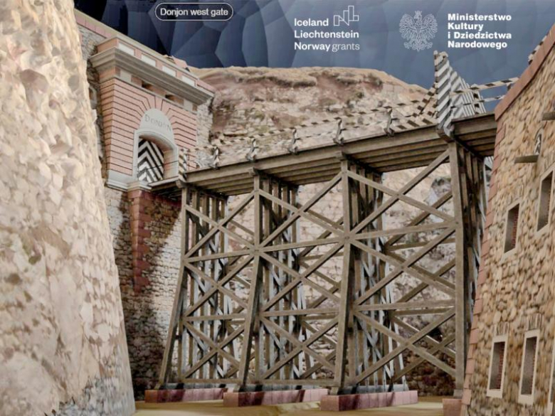 Na twierdzy rusza rekonstrukcja mostu pomiędzy Brama Górną Donjonu a Bastionem Górnym