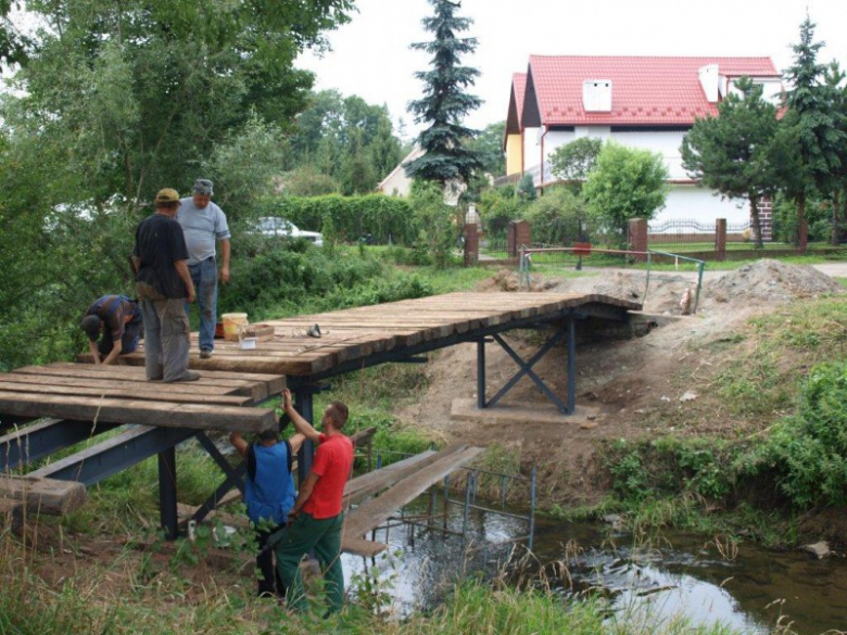 Remont mostu na ul. Ogrodowej 