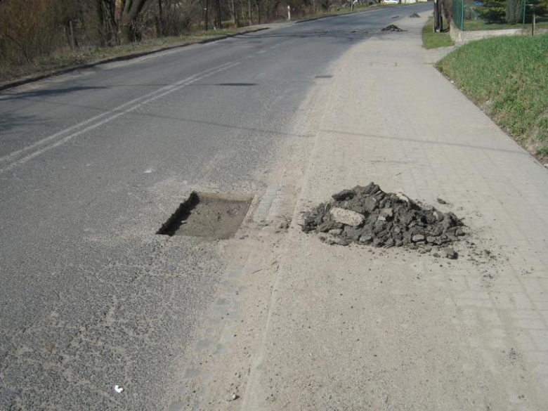 Remont drogi przy ulicy Kamienieckiej
