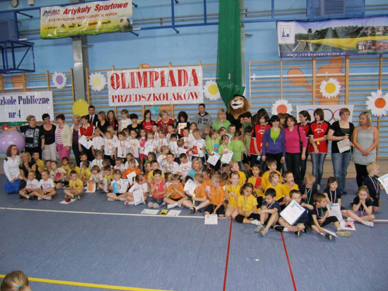 Olimpiada przedszkolaków w Hali Słonecznej 