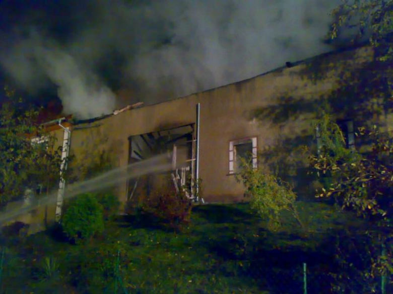 Pożar w Dzbanowie