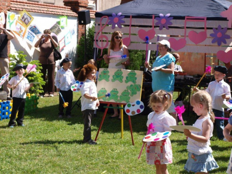 Festyn rodzinny "Pomaluj mój świat" w Przedszkolu nr 2
