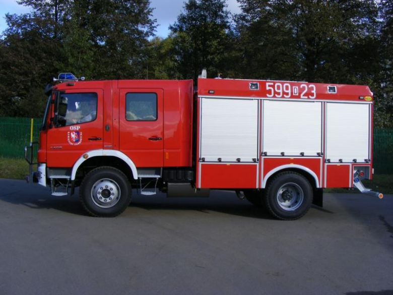 nowy wóz strażacki