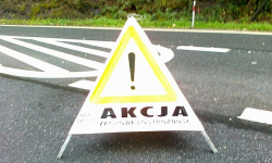 Awaria tira utrudniała ruch na krajowej ósemce