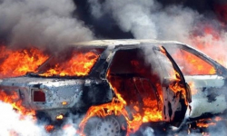 Między Stoszowicami a Ząbkowicami Śląskimi spłonął Volkswagen