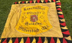 Unikalny sztandar znaleziony pod podłogą trafił do zbiorów Fortu Spitzberg-Ostróg. Ma blisko 150 lat