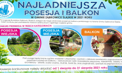 Konkurs na najładniejszą posesję i balkon w gminie Ząbkowice Śląskie 2021
