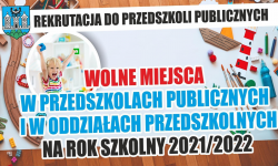 Rodzicu! Są wolne miejsca w przedszkolach publicznych na terenie gminy Ząbkowice Śląskie