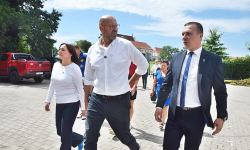 Minister Sportu i Turystyki oraz wicemarszałek Sejmu z wizytą w Kamieńcu Ząbkowickim