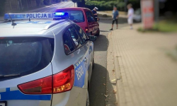 Kolizja na skrzyżowaniu ul. Powstańców Warszawy i Kusocińskiego