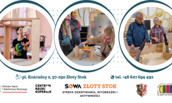Strefa Odkrywania, Wyobraźni i Aktywności (SOWA) w Złotym Stoku świętuje 1. urodziny