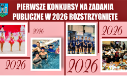 Pierwsze konkursy na realizację zadań publicznych dla stowarzyszeń w roku 2026 rozstrzygnięte