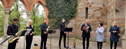 Koncert jazzowy w ramach Święta Tulipanów w Kamieńcu Ząbkowickim