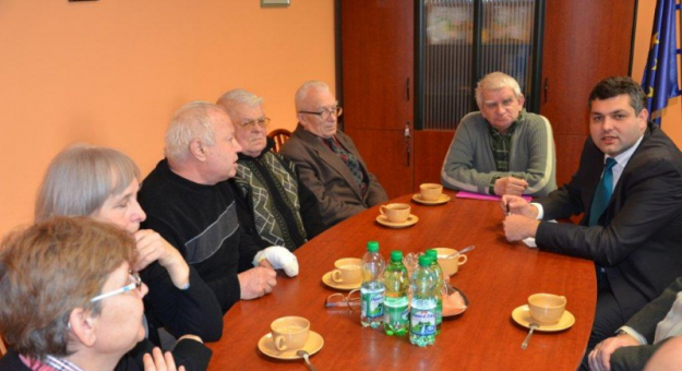 Spotkanie Rady Seniorów z Burmistrzem Ząbkowic Śl.