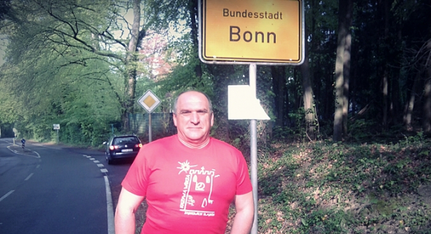 Andrzej w Bonn (Niemcy)