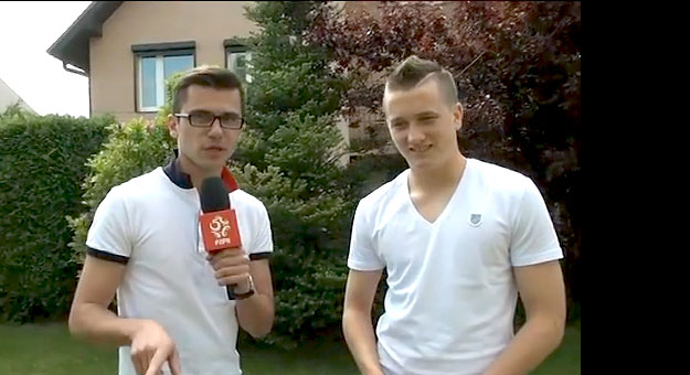 PZPN Tv z wizytą u Piotra Zielińskiego