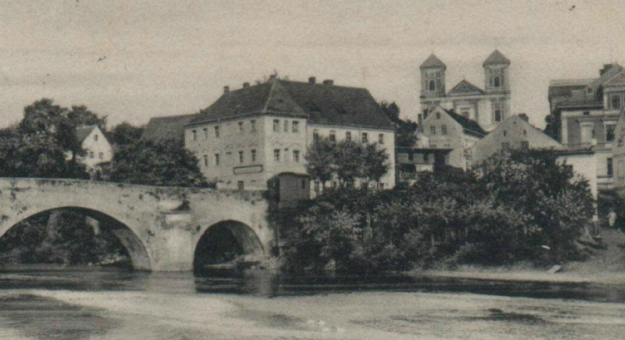 Zdjęcie bardzkiego mostu sprzed ponad stu lat