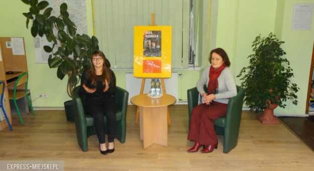 Spotkanie z Olga Rudnicką w ząbkowickiej bibliotece