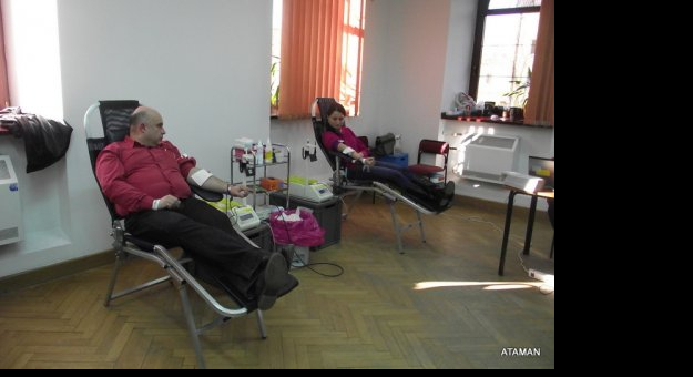Była to pierwsza zbiórka krwi zorganizowana przez Delegaturę PCK w Ziębicach w tym roku
