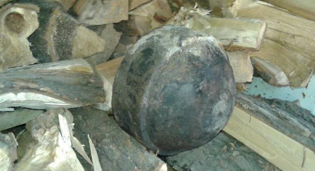 Saperzy ustalili, że znaleziony przedmiot to mina przeciwpiechotna betonowa