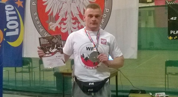 Jarosław Buczko po starcie w mistrzostwach Europy. 11-12 grudnia Łódź.