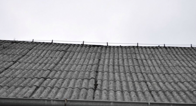 Dach bardzkiego Centrum Kultury i Promocji pokryty jest eternitem, który zawiera włókna azbestowe