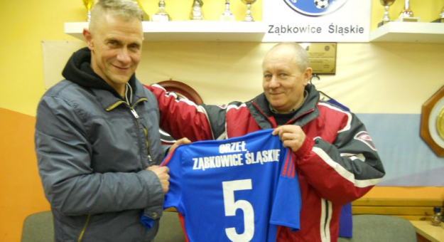 Arkadiusz Albrecht i Jan Dulanowski po wyborze Albrechta na trenera Orła w marcu ubiegłego roku