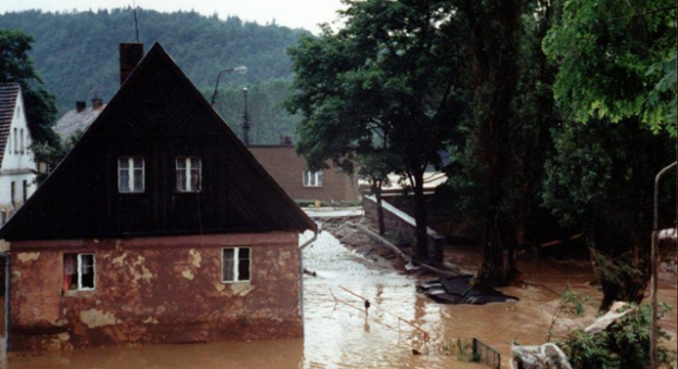 Powódź - lipiec 1997 - Bardo