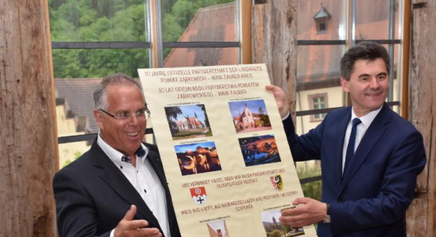 10-lecie partnerstwa powiatów. Reprezentacja powiatu ząbkowickiego z wizytą w Niemczech