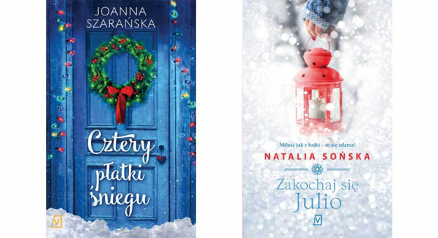 Do wygrania są 2 książki: „Cztery płatki Śniegu” i „Zakochaj się Julio”