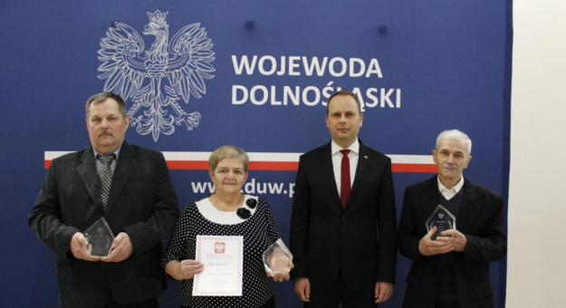 Wojewoda Dolnośląski z laureatami konkursu Sołtys Roku 2017