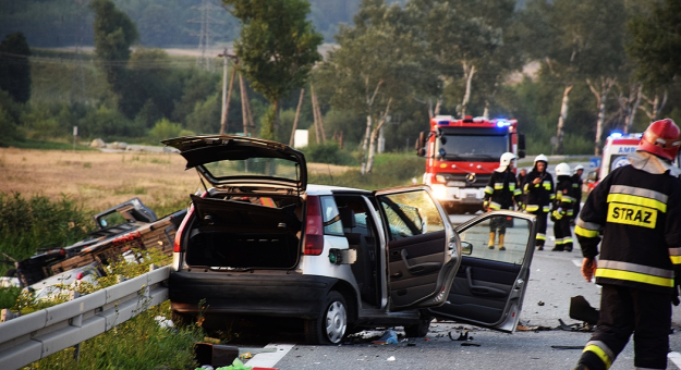 Śmiertelny wypadek na krajowej ósemce na wysokości Przyłęku