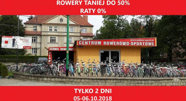 Wielka wyprzedaż rowerów w Ząbkowicach Śląskich! Palmar-Sport zaprasza