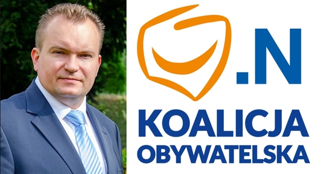 Paweł Onyśków będzie ubiegał się o mandat posła z ramienia Koalicji Obywatelskiej