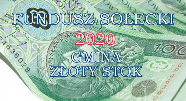 Blisko 102.5 tys. zł przeznaczyła gmina Złoty Stok na fundusz sołecki w 2020 roku
