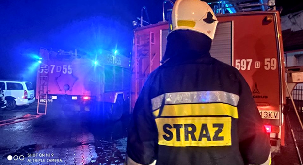 Jednostka OSP Krzelków została zadysponowana do Ziębic na ulicę Graniczną, gdzie na skutek intensywnych opadów deszczu doszło do zalania piwnicy w budynku mieszkalnym