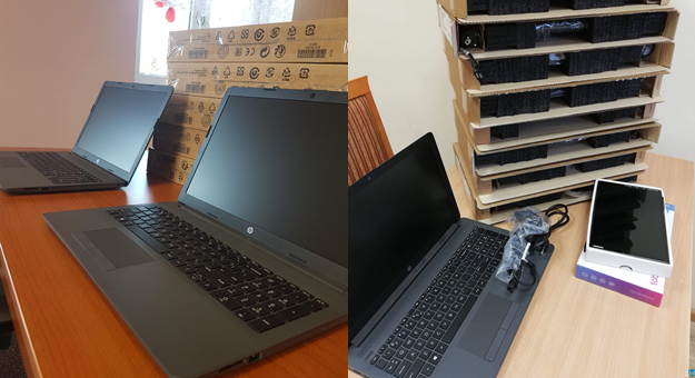 Nowe laptopy dla szkół w Zwróconej i Stolcu
