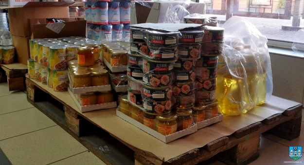 Wsparcie w postaci paczek z żywnością otrzymało 765 mieszkańców gminy Ząbkowice Śląskie