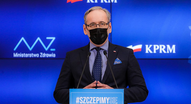 Minister zdrowia Adam Niedzielski zapowiedział przedłużenie obowiązujących obostrzeń na Dolnym Śląsku