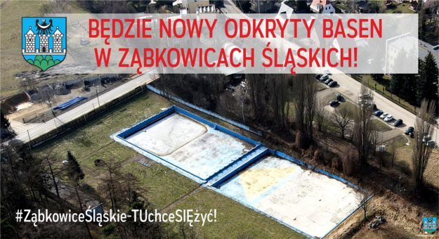 Odkryty basen miejski w Ząbkowicach Śląskich przejdzie gruntowną przebudowę