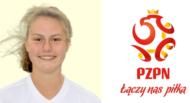 Klaudia Łepska z Ziębic z kolejnym powołaniem do piłkarskiej reprezentacji Polski do lat 17