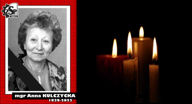 W wieku 83 lat zmarła śp. Anna Kulczycka 