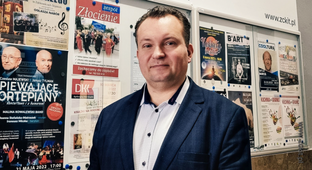Paweł Onyśków - dyrektor Ząbkowickiego Centrum Kultury i Turystyki