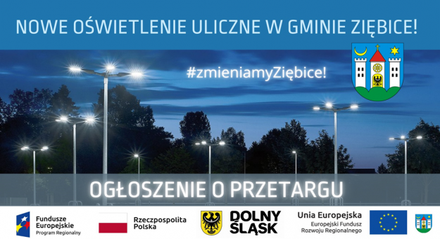 Gmina Ziębice szuka wykonawcy oświetlenia ulicznego