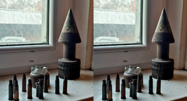 Zabezpieczony pocisk przeciwpancerny w jednym z mieszkań w Ząbkowicach Śląskich