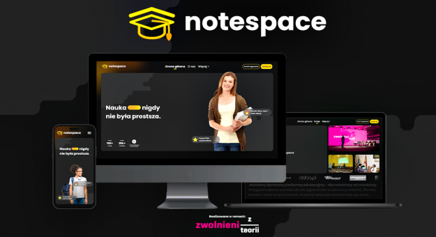 Notespace - nauka nigdy nie była prostsza. Po oddaniu do użytku platformy internetowej w ubiegłym roku, tym razem uczniowie ząbkowickiego ogólniaka przygotowali aplikację mobilną