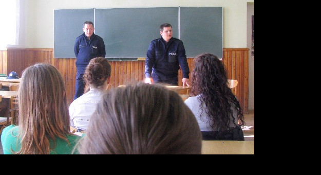 Spotkania z policjantami w ZSO Ziębice